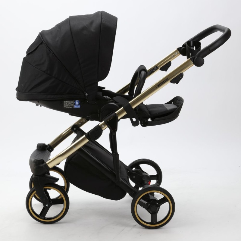Carucior 3 in 1 Lumi Air Adamex Deluxe Black Gold PS569
