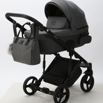 Carucior 3 in 1 Lumi Air Adamex Dark Grey PS35