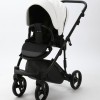 Carucior 3 in 1 Lumi Air Adamex Deluxe White Leather SA1
