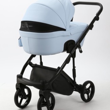 Carucior 3 in 1 Lumi Air Adamex Deluxe Blue Leather SA17