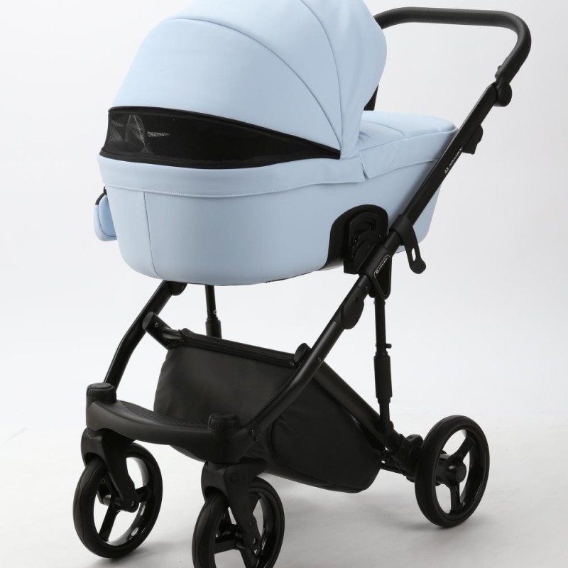Carucior 3 in 1 Lumi Air Adamex Deluxe Blue Leather SA17