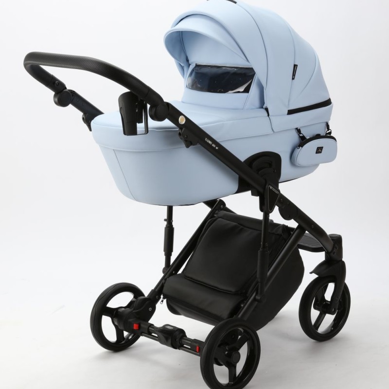 Carucior 3 in 1 Lumi Air Adamex Deluxe Blue Leather SA17