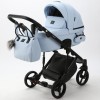 Carucior 3 in 1 Lumi Air Adamex Deluxe Blue Leather SA17