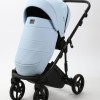Carucior 3 in 1 Lumi Air Adamex Deluxe Blue Leather SA17