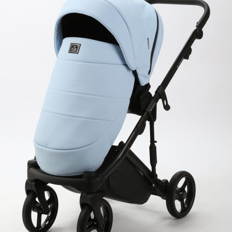 Carucior 3 in 1 Lumi Air Adamex Deluxe Blue Leather SA17