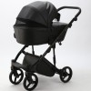 Carucior 3 in 1 Lumi Air Adamex Deluxe Black Leather SA2