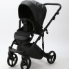 Carucior 3 in 1 Lumi Air Adamex Deluxe Black Leather SA2