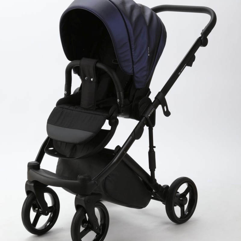Carucior 3 in 1 Lumi Air Adamex Deluxe Navy Leather SM9