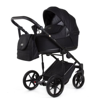 Noul carucior copii 3 in 1 Locco Adamex Black TK53