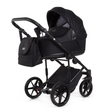 Noul carucior copii 3 in 1 Locco Adamex Black TK53