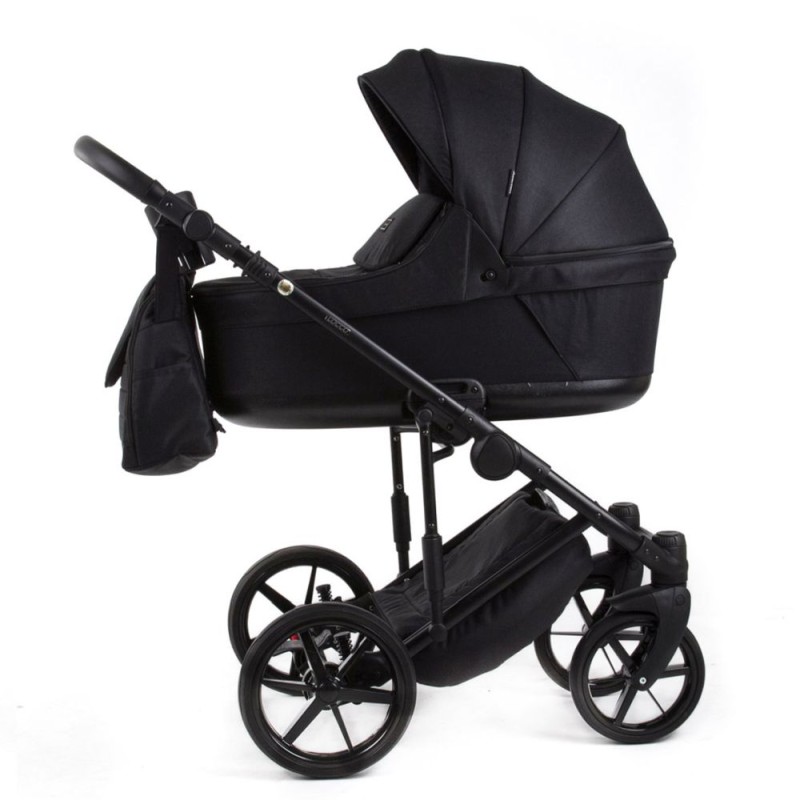 Noul carucior copii 3 in 1 Locco Adamex Black TK53