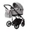 Noul carucior copii 3 in 1 Locco Adamex Light Grey TK56