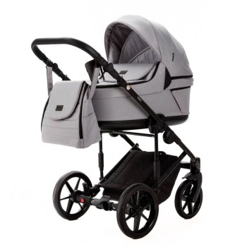 Noul carucior copii 3 in 1 Locco Adamex Light Grey TK56