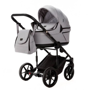Noul carucior copii 3 in 1 Locco Adamex Light Grey TK56