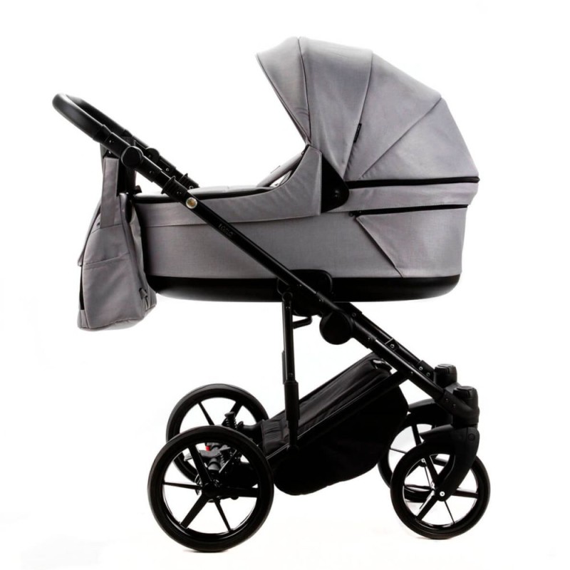 Noul carucior copii 3 in 1 Locco Adamex Light Grey TK56