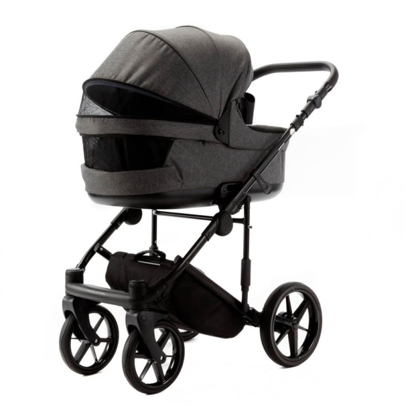 Noul carucior copii 3 in 1 Locco Adamex Graphite TK66