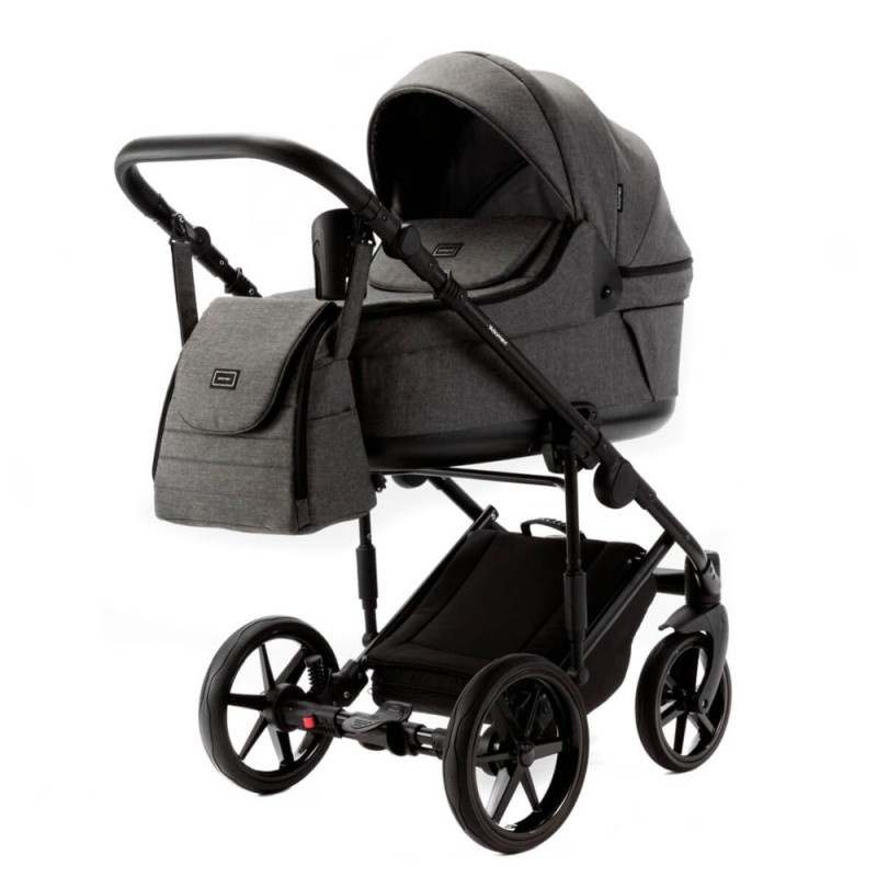 Noul carucior copii 3 in 1 Locco Adamex Graphite TK66