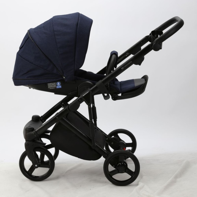 Carucior sport Lumi Adamex + Cybex Aton 5 ADAC Bluemarin PS64