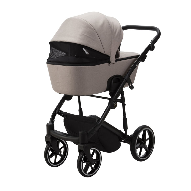 Noul carucior copii 3 in 1 Mobi Air Adamex Beige TK72 cu scoica testata ADAC