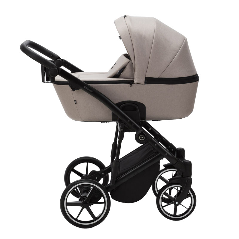 Noul carucior copii 3 in 1 Mobi Air Adamex Beige TK72 cu scoica testata ADAC