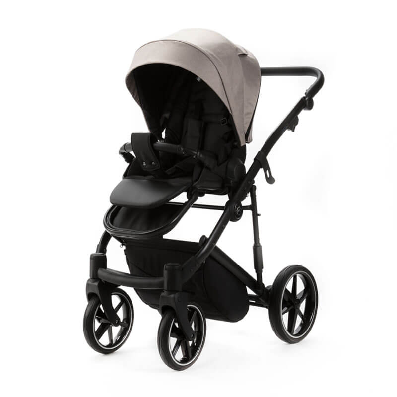 Noul carucior copii 3 in 1 Mobi Air Adamex Beige TK72 cu scoica testata ADAC