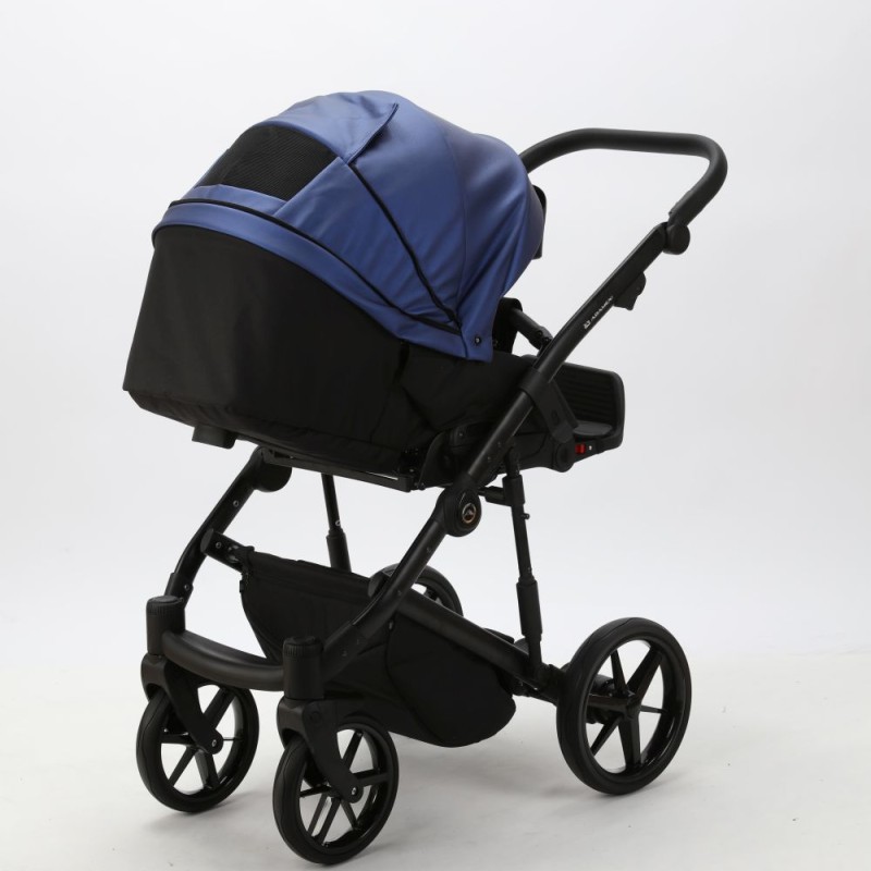 Carucior 3 in 1 Mobi Air Lux Adamex Blue Leather SD13