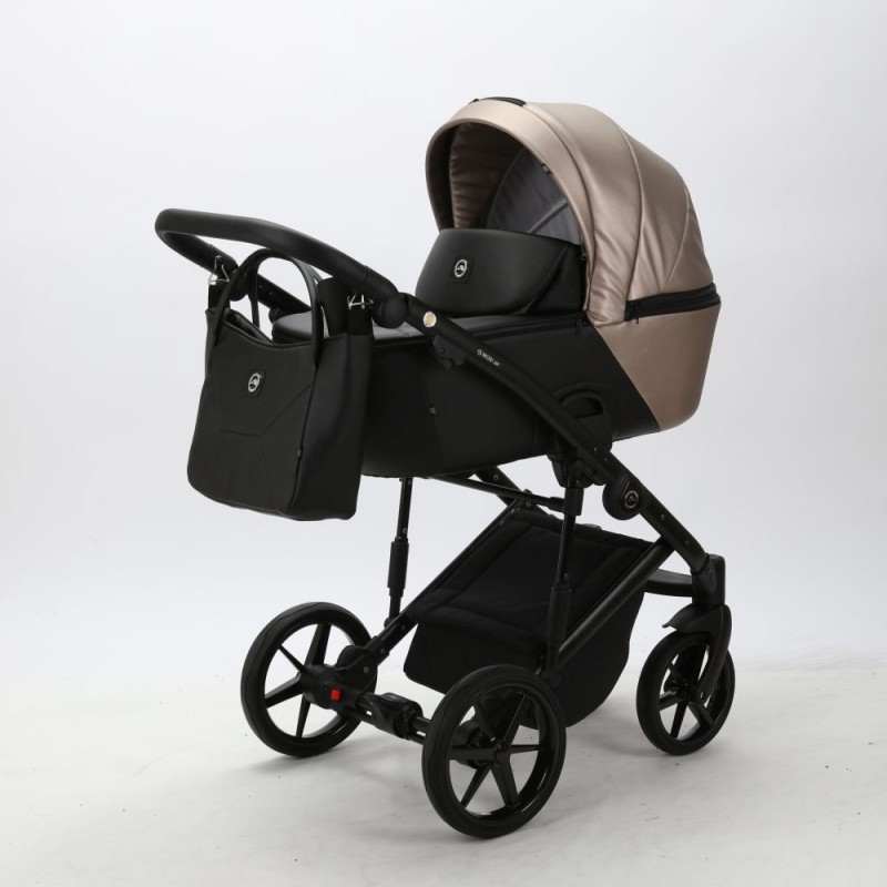 Carucior 3 in 1 Mobi Air Lux Adamex Gold Leather SD16