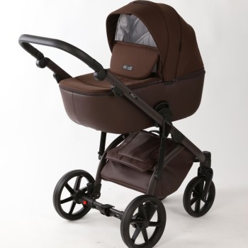 Carucior copii 3 in 1 Nola Adamex Natura Collection Coffee cu scoica testata ADAC
