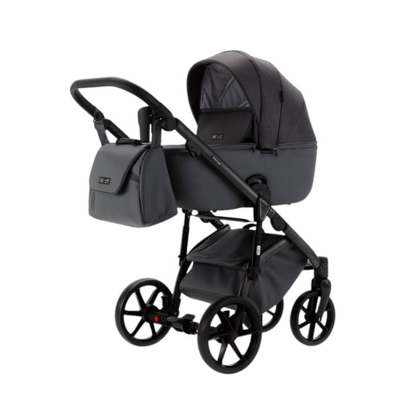 Carucior copii 3 in 1 Nola Natura Collection Adamex Stone cu scoica testata ADAC