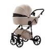 Carucior copii 3 in 1 Nola Natura Collection Adamex Vanilla cu scoica testata ADAC