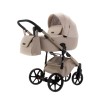 Carucior copii 3 in 1 Nola Natura Collection Adamex Vanilla cu scoica testata ADAC