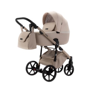 Carucior copii 3 in 1 Nola Natura Collection Adamex Vanilla cu scoica testata ADAC