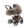 Carucior copii 3 in 1 Nola Natura Collection Adamex Cappucino cu scoica testata ADAC