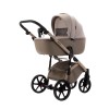 Carucior copii 3 in 1 Nola Natura Collection Adamex Cappucino cu scoica testata ADAC