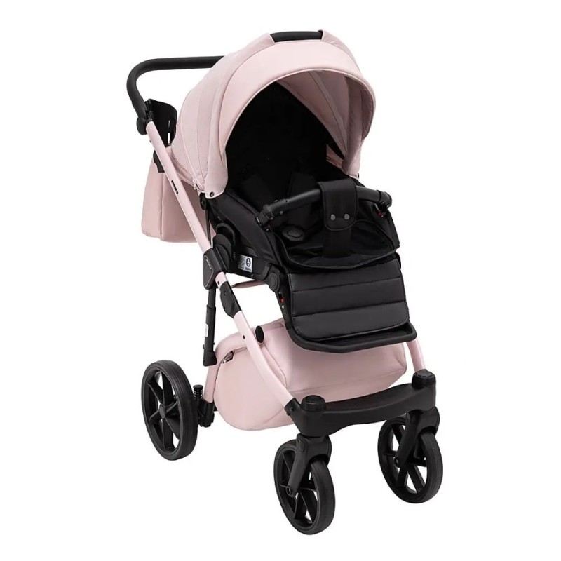 Carucior copii 3 in 1 Nola Adamex Natura Collection Rose cu scoica testata ADAC