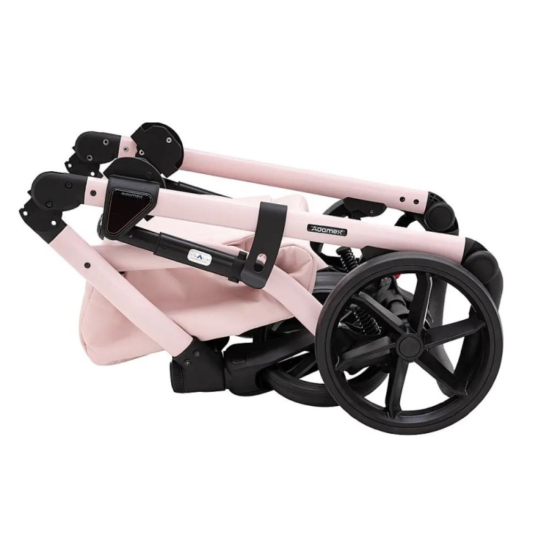 Carucior copii 3 in 1 Nola Adamex Natura Collection Rose cu scoica testata ADAC