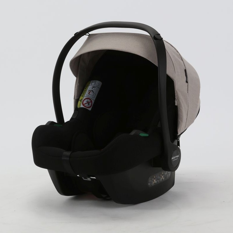 Carucior copii 3 in 1 Nola Natura Collection Adamex Cappucino cu scoica testata ADAC