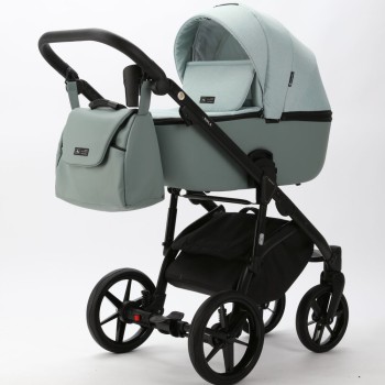 Carucior copii 3 in 1 Nola Adamex Mint PS25 cu scoica testata ADAC