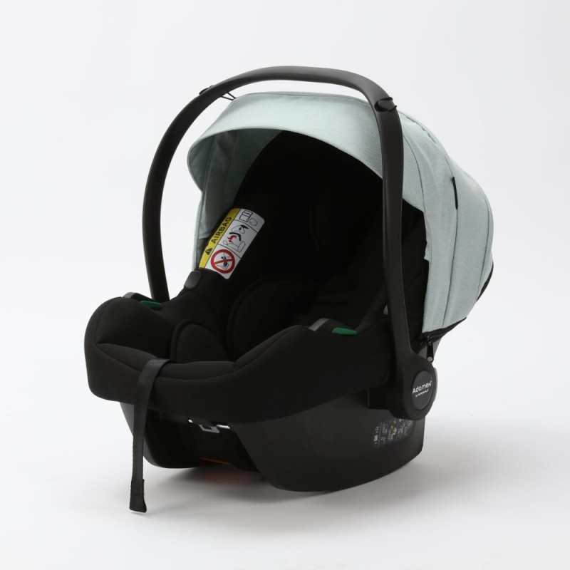 Carucior copii 3 in 1 Nola Natura Collection Adamex Mint cu scoica testata ADAC