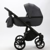 Carucior copii 3 in 1 Nola Adamex Grafit PS35 cu Cybex Cloud G Confort i-size recline testata ADAC