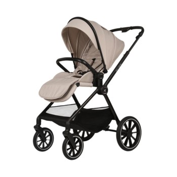 Carucior Copii Adamex Nova Beige 4in1 cu scoica Cybex Cloud G plus ADAC si isofix