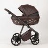 Carucior 3 in 1 Quantum Adamex Natura Coffee cu scoica testata ADAC