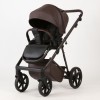 Carucior 3 in 1 Quantum Adamex Natura Coffee cu scoica testata ADAC