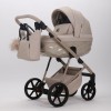 Carucior 3 in 1 Quantum Adamex Natura Beige cu scoica testata ADAC