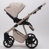 Carucior 3 in 1 Quantum Adamex Natura Beige cu scoica testata ADAC