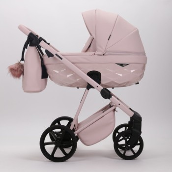 Carucior 3 in 1 Quantum Adamex Natura Rose cu scoica testata ADAC
