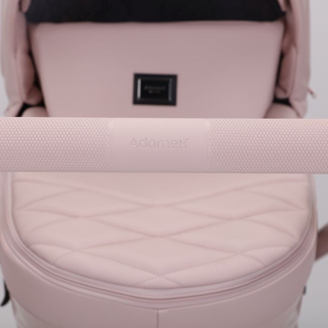 Carucior 3 in 1 Quantum Adamex Natura Rose cu scoica testata ADAC