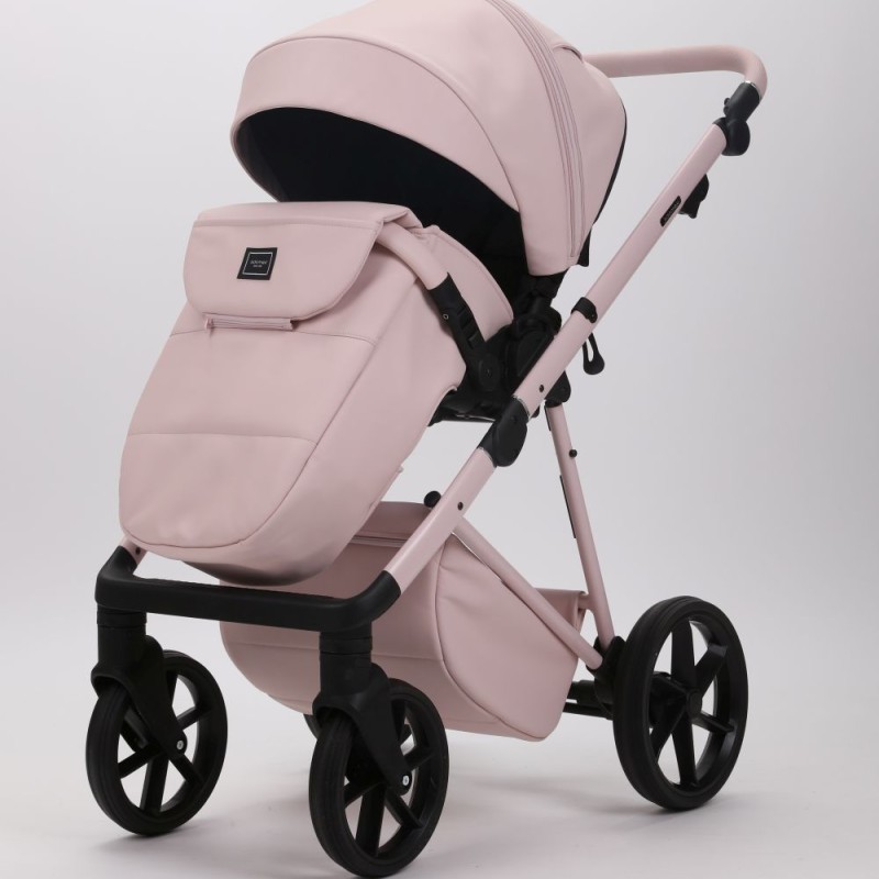 Carucior 3 in 1 Quantum Adamex Natura Rose cu scoica testata ADAC