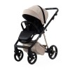 Carucior 3 in 1 Quantum Adamex Deluxe Beige Star 155 cu scoica testata ADAC