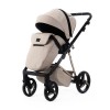 Carucior 3 in 1 Quantum Adamex Deluxe Beige Star 155 cu scoica testata ADAC